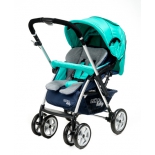 коляска Liko Baby AU-258, зеленая