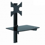 кронштейн для AV-плеера Brateck DVD-14B (23-42'', до 30 кг), чёрный