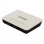 USB-концентратор STLab U-810 (активный, 3 x USB 3.0, Gb-LAN)