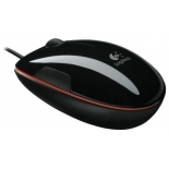 мышка Logitech LS1 Laser Mouse, черно-оранжевая