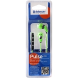 гарнитура для телефона Defender Pulse-455, зеленая