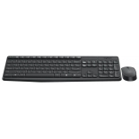 комплект Logitech MK235 Wireless Keyboard and Mouse Black USB