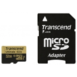 карта памяти Transcend TS32GUSDU3 32Gb (с адаптером)