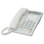 проводной телефон Panasonic KX-TS2365RUW, белый