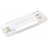 usb-флешка Transcend JetDrive Go 300 32 Gb серебристая