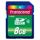 карта памяти Transcend TS8GSDHC4 (8 Gb, Class 4)