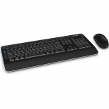 комплект Microsoft Wireless Desktop 3050 USB, черный
