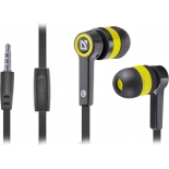 гарнитура для телефона Defender Pulse-420, черно-желтая