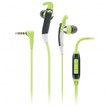 гарнитура для телефона Sennheiser MX 686G Sports, зеленая