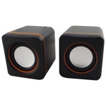 компьютерная акустика Oklick OK-301, черно-оранжевая