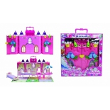 игровое устройство Дом для кукол с мебелью 1toy Красотка 29 деталей