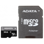 карта памяти MicroSDXC 64Gb AUSDX64GUICL10-RA1