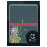 чехол ipad Rada iPad 2/3 Black Flower Swarovski