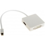 кабель (шнур) VCOM VHD6050 (miniDP - DVI), белый