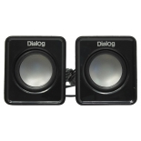 компьютерная акустика Dialog AC-02UP, черная