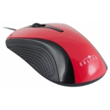 мышка Oklick 215M USB Черный/красный