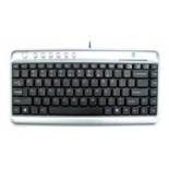 клавиатура A4Tech KLS-5UP, серебристо-черная