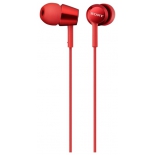 гарнитура для телефона Sony MDR-EX150AP, красная