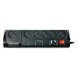 сетевой фильтр Power Cube Garant (6 розеток, 3 м), чёрный