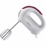 миксер Polaris PHM 3018, белый / бордовый