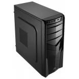 корпус Aerocool V2X Black, ATX, черный (без БП)