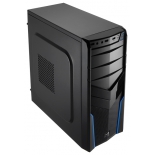 корпус Aerocool V2X, Blue ATX, (без БП)