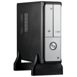 корпус Mini-ITX Exegate MI-206L, Silver&Black 350W
