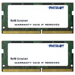модуль памяти DDR-4 SODIMM 16Gb 2*8Gb 2133MHz, Patriot PSD416G2133SK