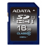 карта памяти ADATA Premier SDHC Class 10 UHS-I U1 16GB