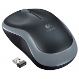 мышка Logitech Wireless Mouse M185 Grey-Black USB