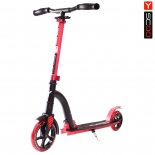 самокат для взрослых Y-Scoo RT Slicker 180 с амортизатором Deluxe red