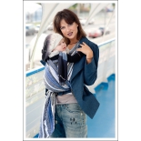 слинг Слинг-шарф Ellevill Zara Tricolor Синий