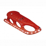 санки KHW детские Snow Shuttle mit Licht rot со светодиодами (28350)