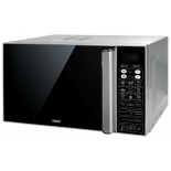 микроволновая печь BBK 23MWC-982S/SB-M, серебристо-черная