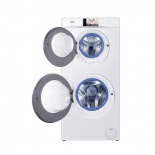 Стиральная машина Haier Duo HW120-B1558, с двумя барабанами