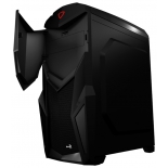 корпус компьютерный Aerocool Cruisestar Advance Window, Black, ATX, без БП