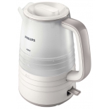 чайник электрический Philips HD9336/21, бежевый/белый