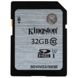 карта памяти Kingston SD10VG2/32GB (Class 10, UHS-I, 45 MB/s)