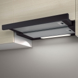 Вытяжка Elica ELITE14 LUX BL/A/60, серая/черное стекло