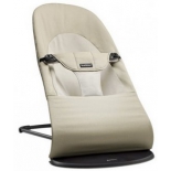 шезлонг детский BabyBjorn Balance Soft хаки/бежевый