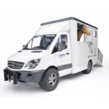 товар для детей Bruder Mercedes-Benz Sprinter фургон с лошадью