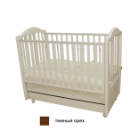 товар для детей Кровать Mibb Tender Noce Antico Swing Walnut (с продольным маятником)