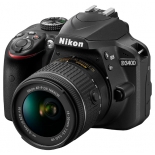 цифровой фотоаппарат Nikon D3400 KIT (AF-P 18-55mm non VR), черный