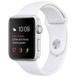 Умные часы Apple Watch Series 2 38mm, бело-серебристые