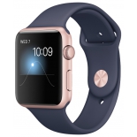 Умные часы Apple Watch Series 2 42mm, золотисто-синие