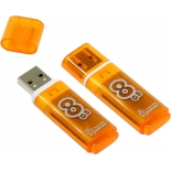 usb-флешка SmartBuy Glossy 8GB, оранжевая