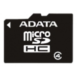 карта памяти Adata microSDHC Memory Card 4Gb Class4