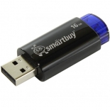 usb-флешка SmartBuy Click 16GB, черно-синяя