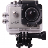 видеокамера SJCAM SJ4000 WiFi, серебристая