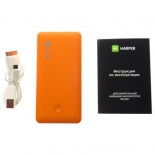 аксессуар для телефона Внешний аккумулятор Harper PB-6001 (6000 mAh), оранжевый